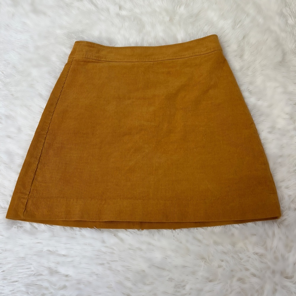 J. Crew Corduroy Mini Skirt Size 2